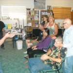 Reiki Students learning energy healing